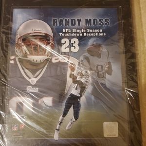 Randy Moss Plaque